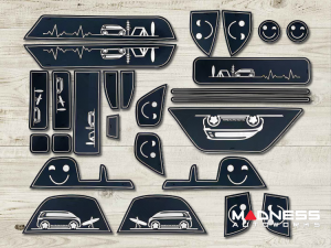 Volkswagen ID. Buzz Interior Upgade Kit - Non Slip Rubber Liner Kit - White